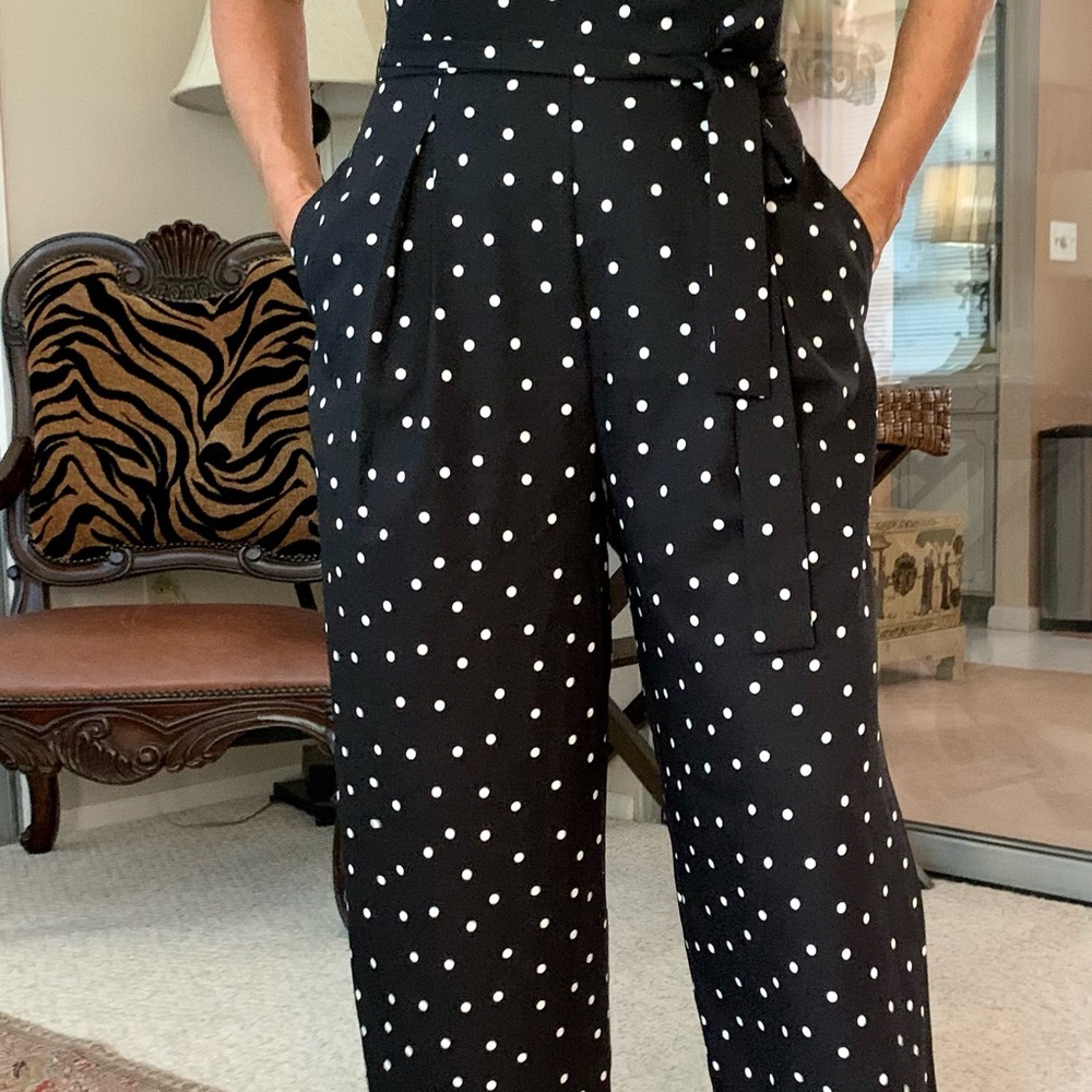 Banana Republic Polka Dotted Jumpsuit - Picture 3 of 8